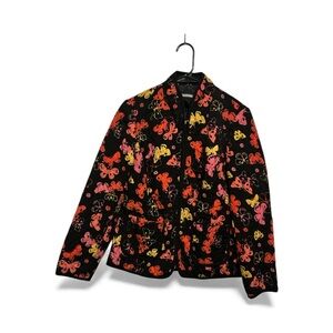 Butterfly Print Women's Jacket